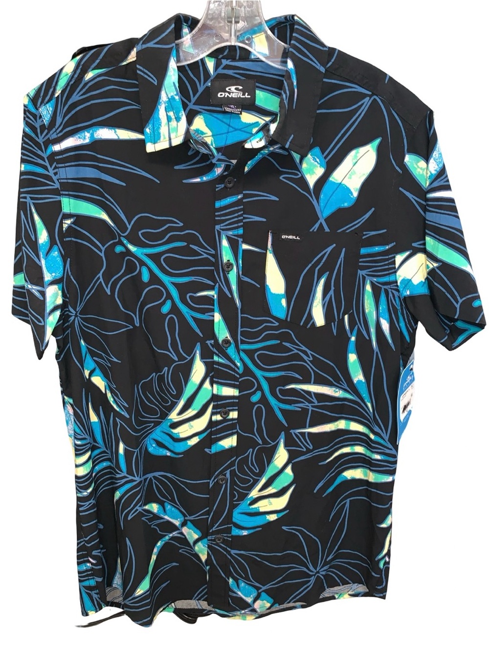 O’Neill Blue Oasis Eco Boy’s Shirt Size XL NWT
